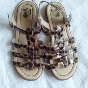 4/$20 Place animal print sandals